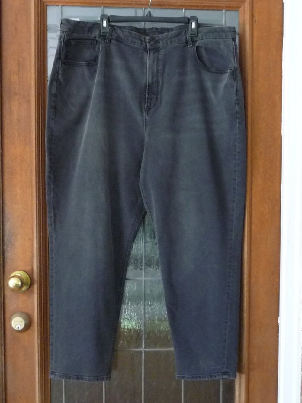 AMERICAN EAGLE JEANS WASHED BLACK 24 PLUS